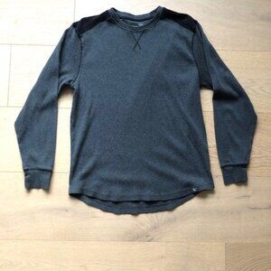 Legendary Anglers Breakline Thermal Crew Shirt - Large Tall Dark Gray